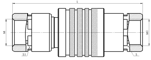 Муфта розривна (двостороння)  QR 12
