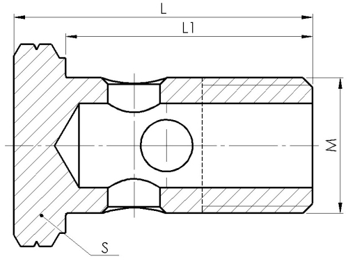 Болт Вanjo (дюймовий)