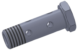 Болт Banjo подвійний (метрична різьба)