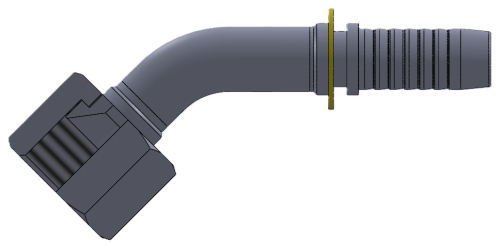 Комплект фітинга DKI кутовий 45ﹾ