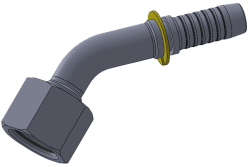 Комплект фітинга DKI кутовий 45ﹾ