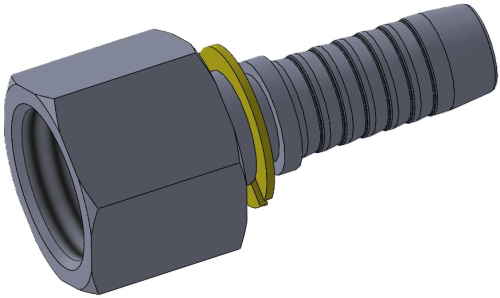 Комплект фітинга DKI прямий