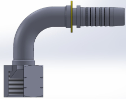 Комплект фітинга DKJ кутовий 90ﹾ