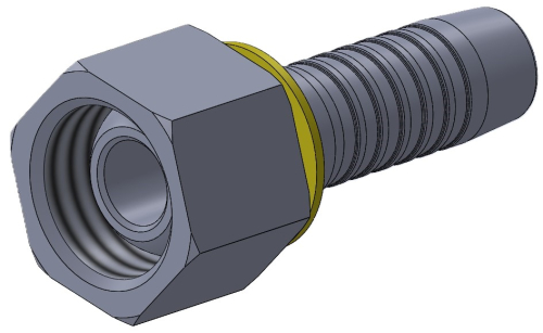 Комплект фітинга DKM прямий