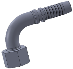 Комплект фітинга DKM кутовий 90ﹾ