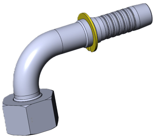 Комплект фітинга DKOL кутовий 90ﹾ