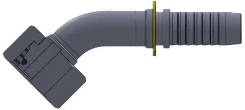 Комплект фітинга DKOL кутовий 45ﹾ