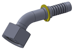 Комплект фітинга DKOS кутовий 45ﹾ