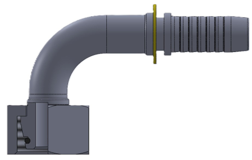 Комплект фітинга DKOS кутовий 90ﹾ