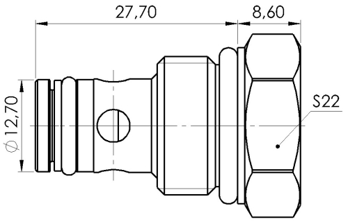 Зворотній клапан HCV-08-B