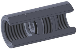 Зворотній клапан з корпусом HCV+MFF