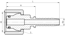 Комплект фітинга KAE (KARCHER)