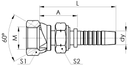 Комплект фітингу JIS-Toyota