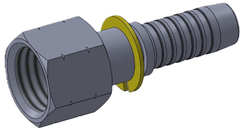 Комплект фітинга ORFS прямий