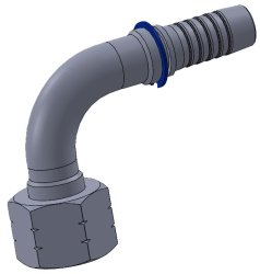 Комплект фітинга ORFS кутовий 90ﹾ