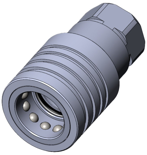 Півмуфта охоплююча QR 12F