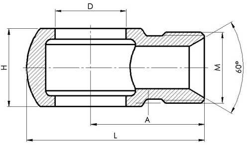 Штуцер Banjo метричний АМ