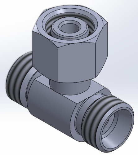 Трійник ТЕ Ш-Г-Ш